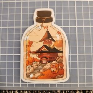 10/$10 Stickers Travel in a Bottle Japan Yen